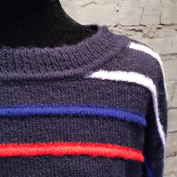 Court & Rowe striped loose knit sweater S - Picture 2 of 6